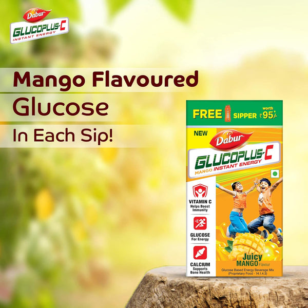 Dabur GlucoPlus-C Mango with Free Sipper