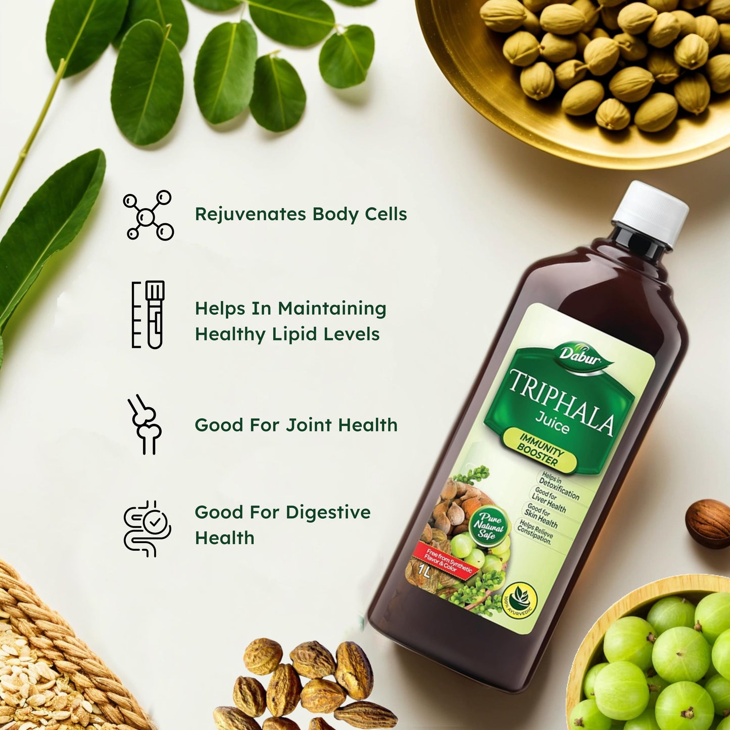 Dabur Triphala Juice (Pack of 2)