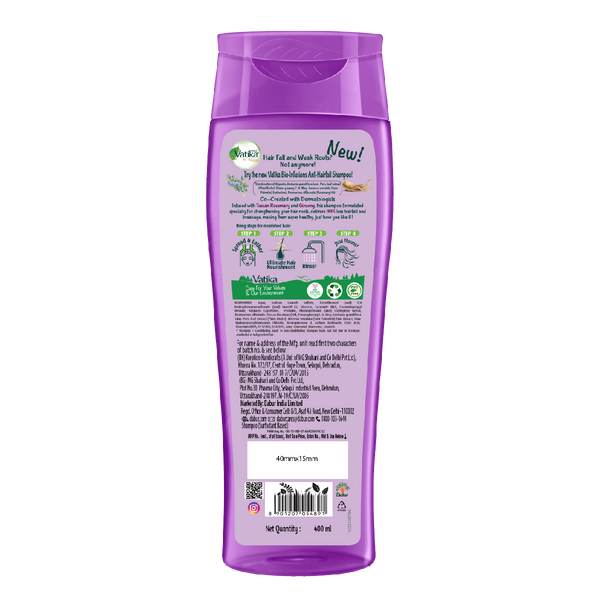Dabur Vatika Bio Infusions  Bye- Bye Hairfall Shampoo