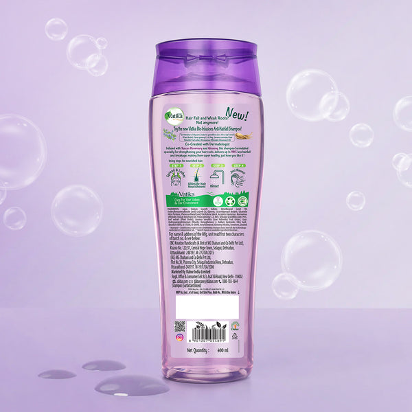 Dabur Vatika Bio Infusions  Anti - Hairfall Shampoo