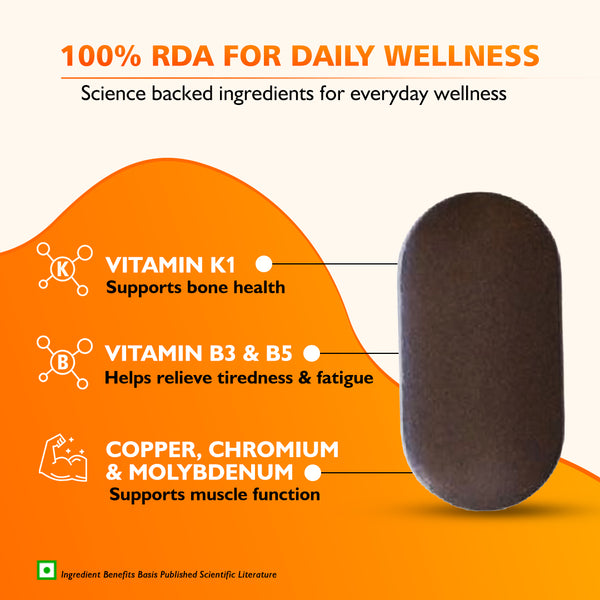 Siens by Dabur Daily Vitality Combo - Multivitamin for Men, 30 tablets & Multivitamin for Women, 30 tablets