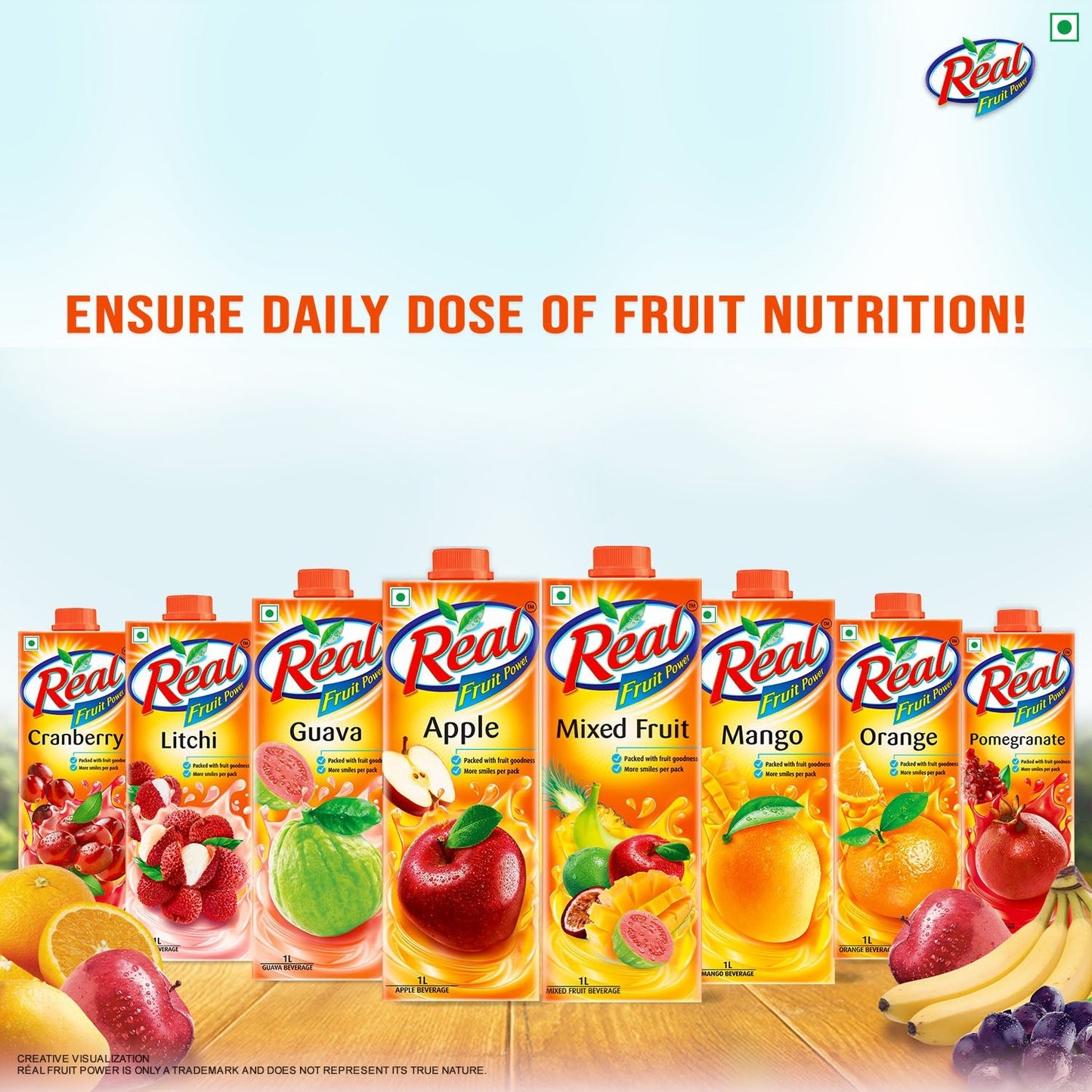 Real Fruit Power Litchi (Pack of 2)