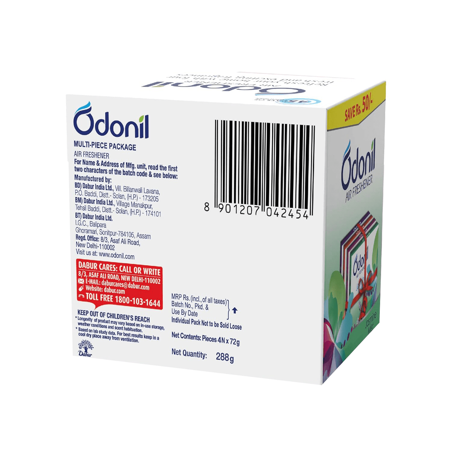Odonil Air Freshener Blocks Mix Pack (Rs 50 Off) (Pack of 2)