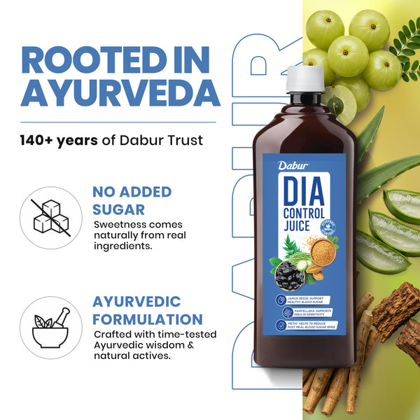 Dabur Dia Control Juice - Manage Blood Sugar Naturally