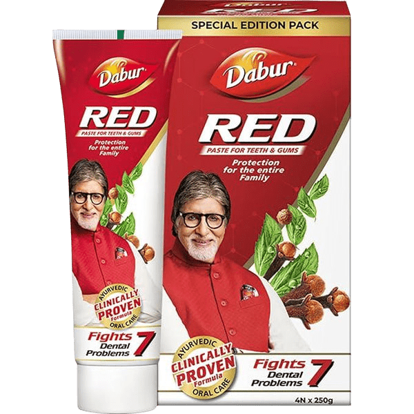 Buy Dabur Red Toothpaste - 750g (250gx3) | Best Price in India