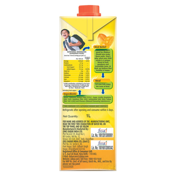 Real Fruit Power Alphonso Mango Nectar