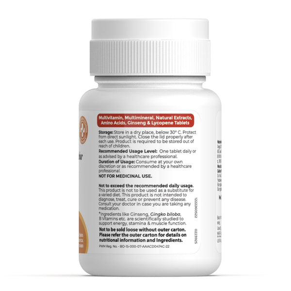 Siens by Dabur Daily Vitality Combo - Multivitamin for Men, 30 tablets & Multivitamin for Women, 30 tablets