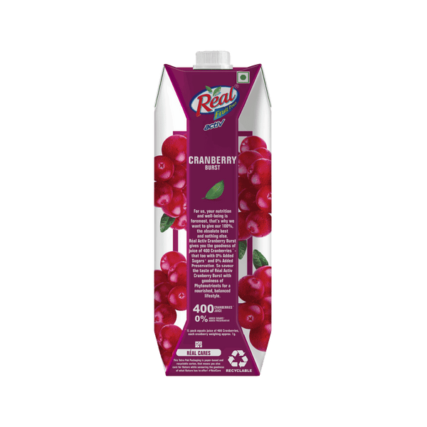 Real Activ Cranberry Brust