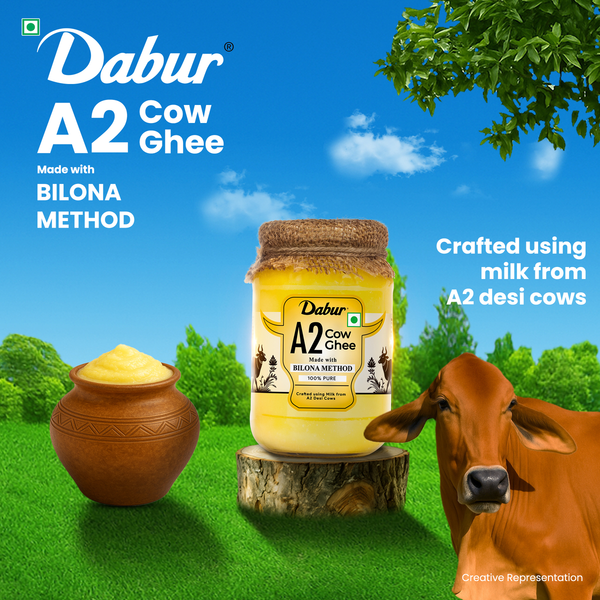 Dabur A2 Cow Ghee 500ml and Dabur Himalayan Shilajit Resin