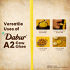 Dabur A2 Cow Ghee 500ml and Dabur Himalayan Shilajit Resin