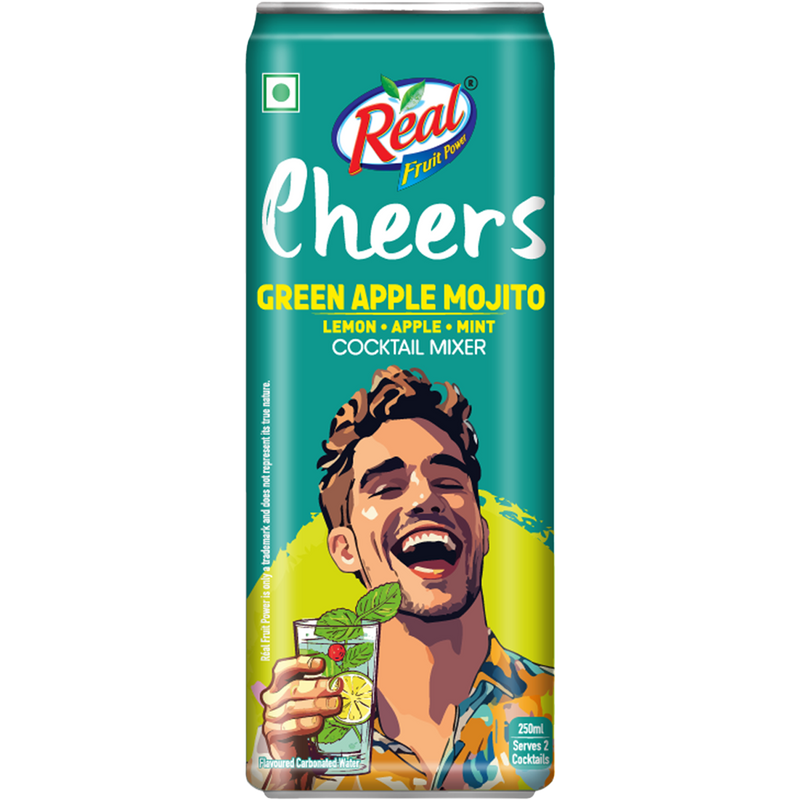 Real Cheers Green Apple Mojito