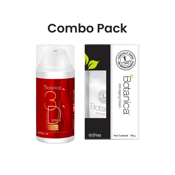 Botanica Anti Ageing Cream  + Botanica 3D Serum - 50g + 30ml
