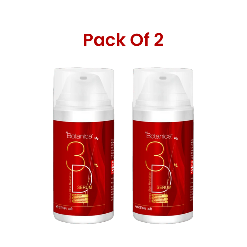 Botanica 3D Face Serum for Skin Rejuvenation| Hydrating & Radiance Boosting Serum