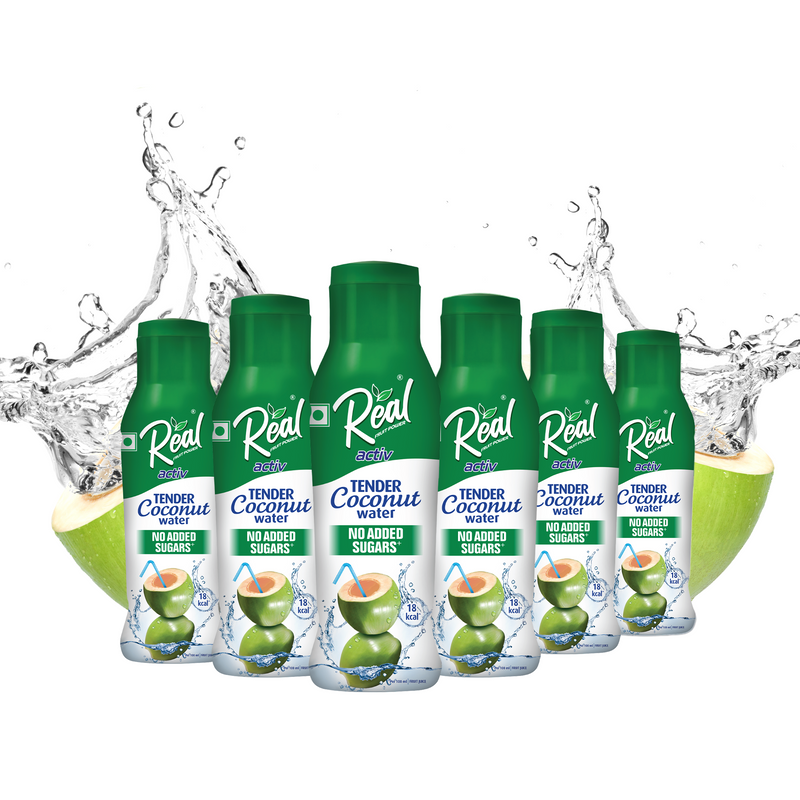 Réal Activ Tender Coconut Water (Pack of 6)