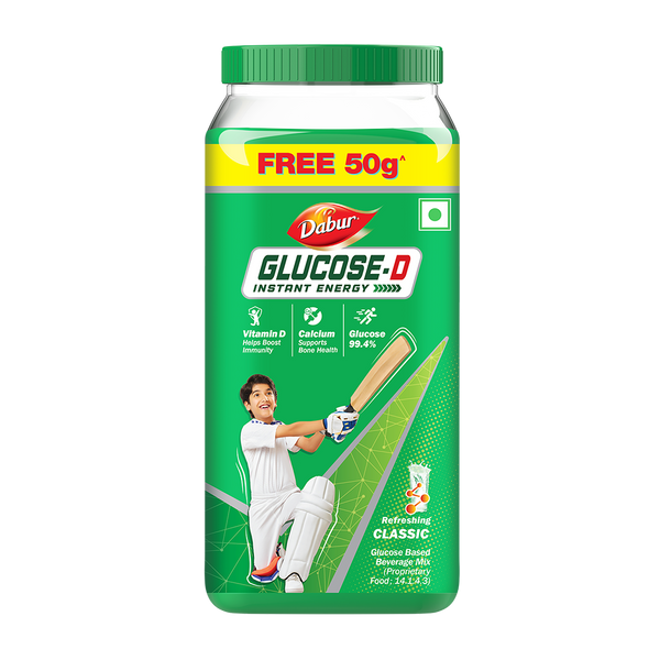 Glucose-D 200g Jar + 50g Free For Instant Energy