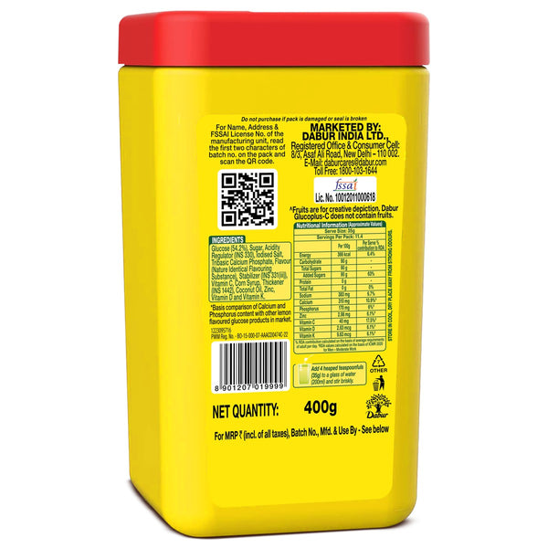 Dabur Gluco plus C Lemon Jar SL