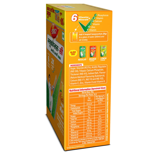 Glucoplus C Mango Pack For Instant Energy + Free Drawing Kit
