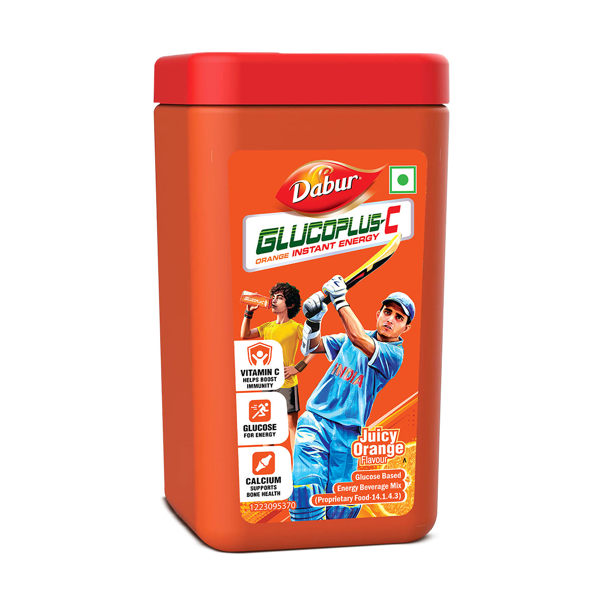 New Dabur Glucoplus C Orange Jar SL