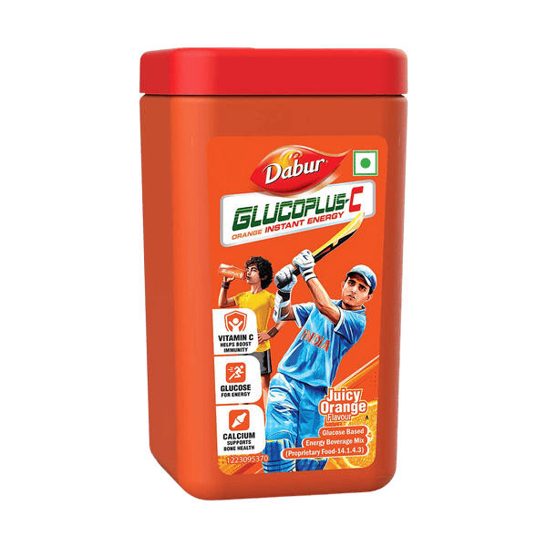 New Dabur Glucoplus C Orange Jar SL