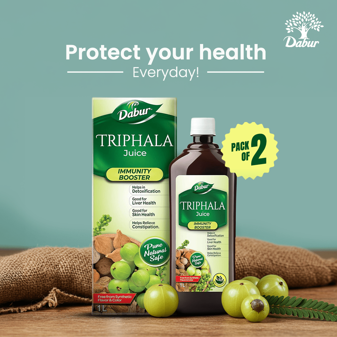 Dabur Triphala Juice (Pack of 2)