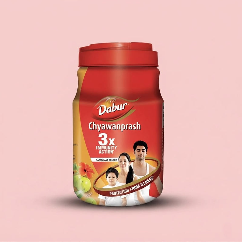 Dabur Chyawanprash | 3X Immunity Action | Builds Strength, Stamina & Overall Health