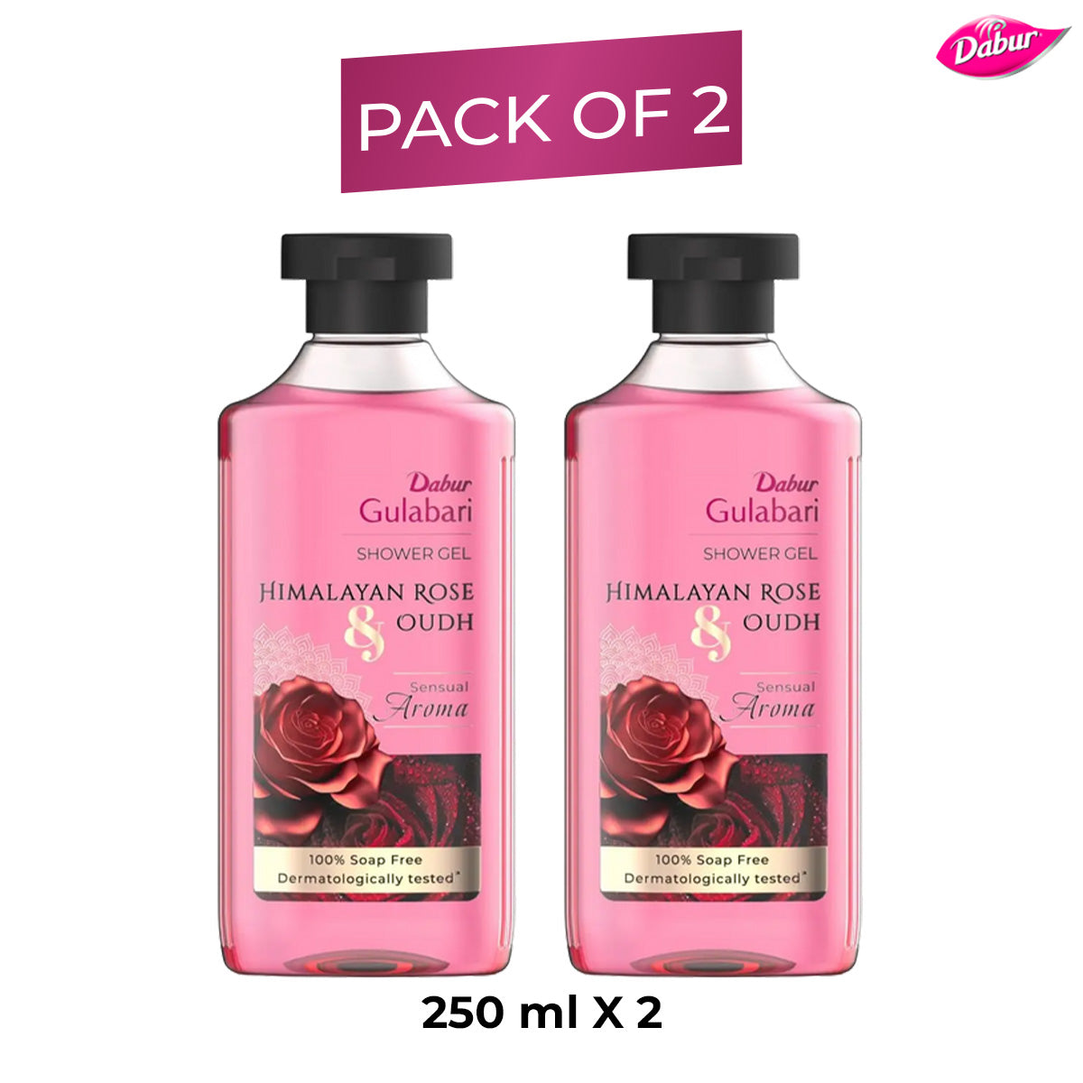 Dabur Gulabari Shower Gel Himalayan Rose & Oudh