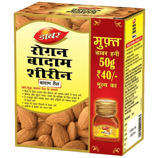 Dabur Roghan Badam Shireen (Free Honey 50g)