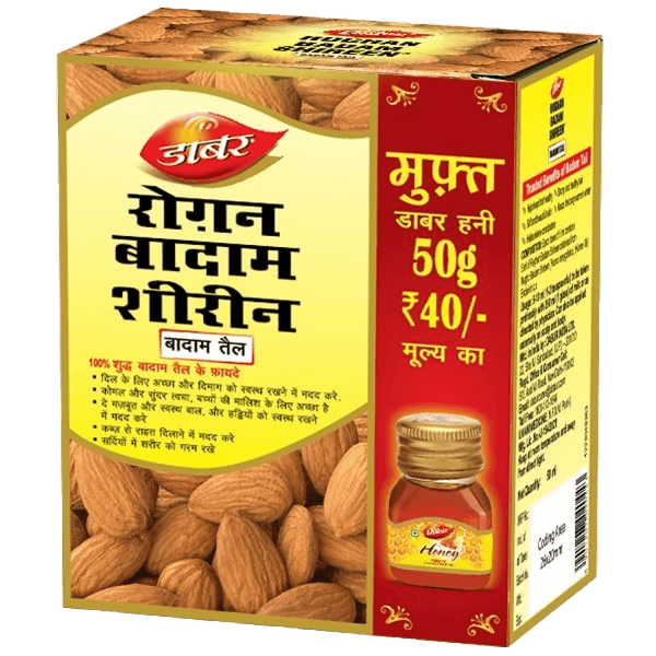 Dabur Roghan Badam Shireen (Free Honey 50g)