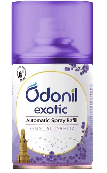 Odonil Exotic Automatic Spray Sensual Dahlia Refill (Pack of 2)