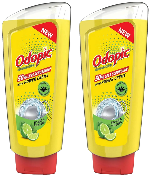 Odopic Dishwash Creme Big Lime & Aloe Vera