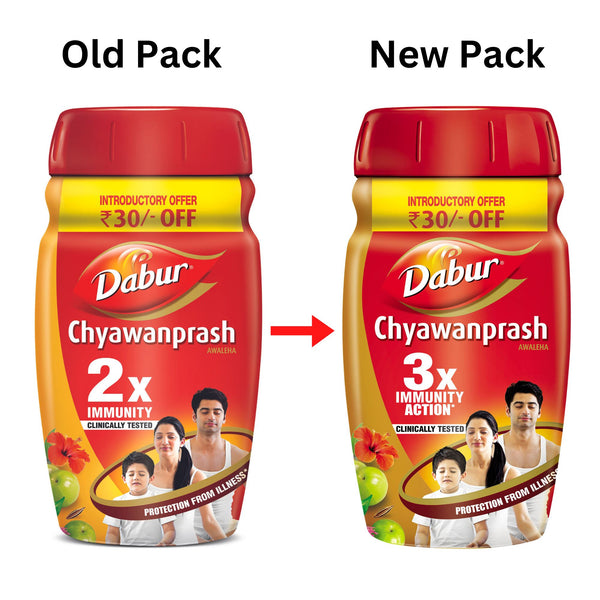 Dabur Chyawanprash | 3X Immunity Action | Builds Strength, Stamina & Overall Health