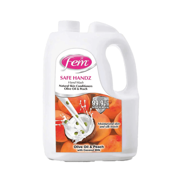 Fem Safe Handz Olive Oil & Peach Hand Wash