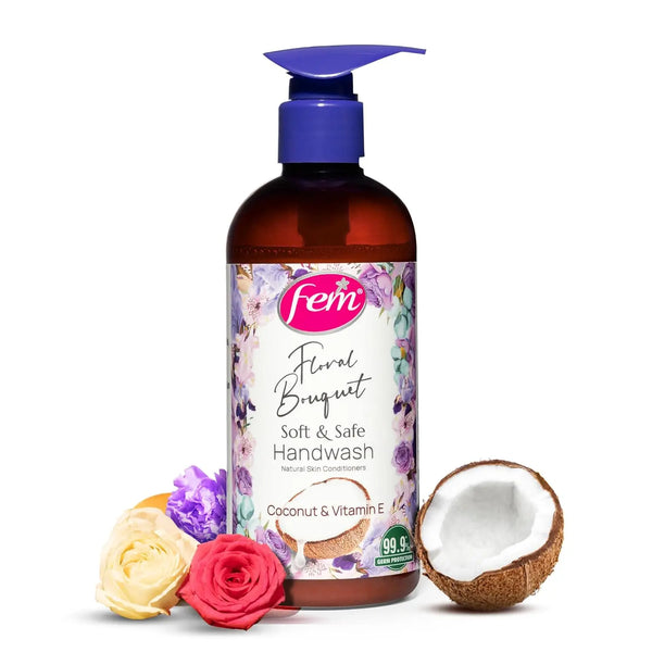 Fem Floral Bouqet Soft & Safe Handwash