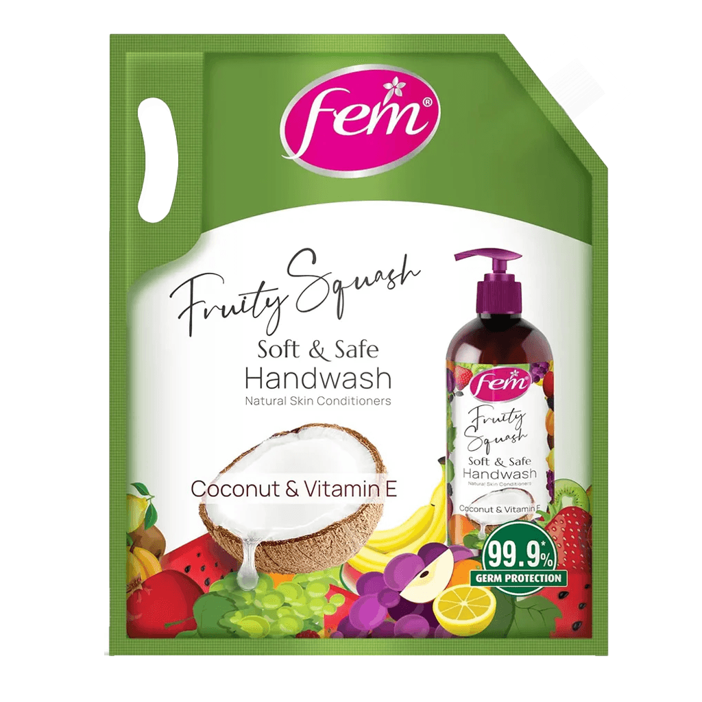 Fem Fruity Squash Soft & Safe Handwash - Daburshop