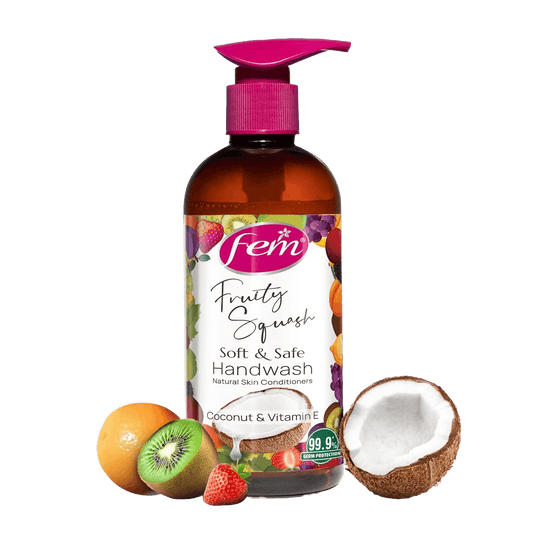 Fem Fruity Squash Soft & Safe Handwash
