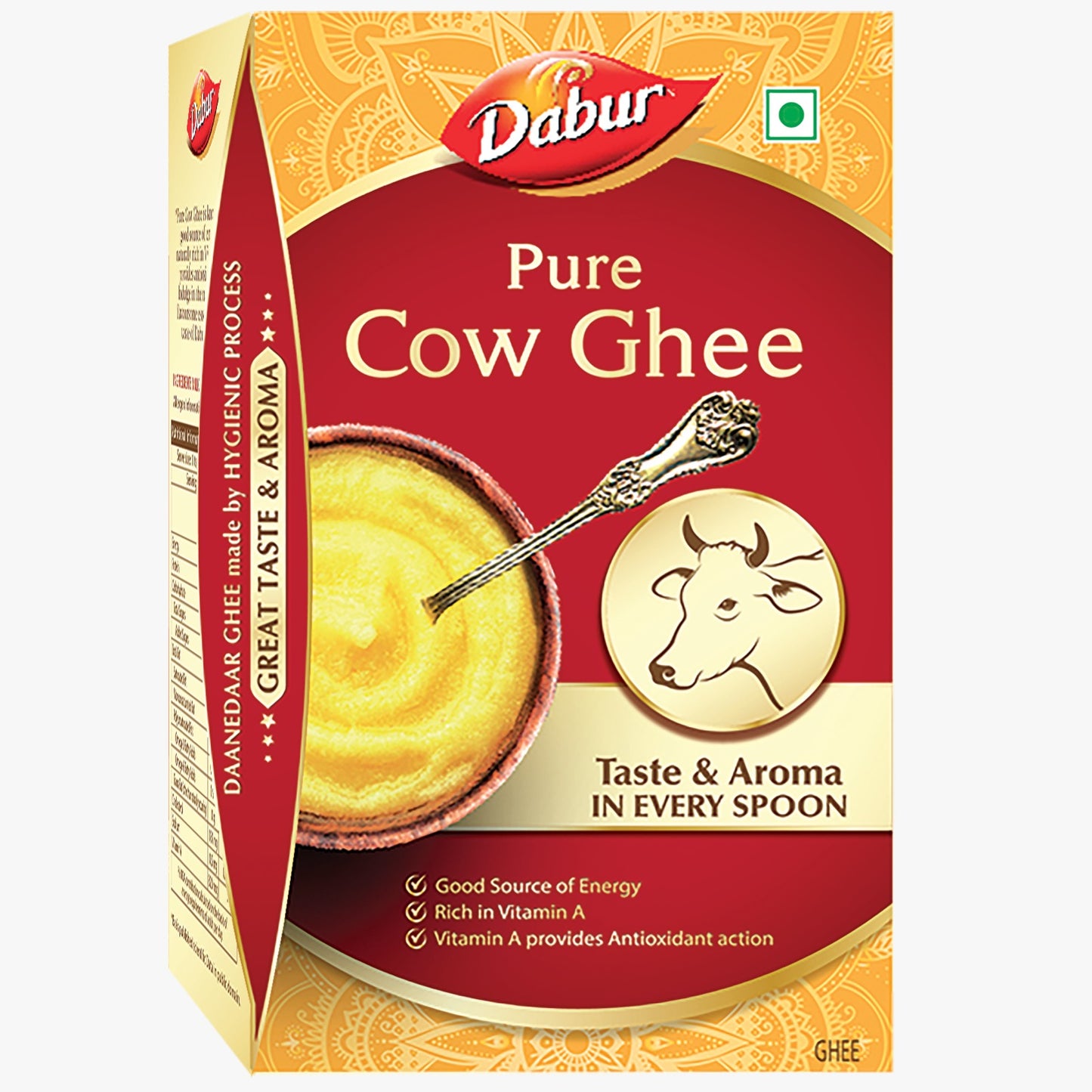 Dabur Pure Daanedaar Cow Ghee With Rich Aroma
