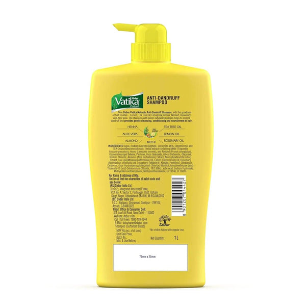 Dabur Vatika Naturals Anti Dandruff Shampoo