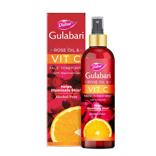 Dabur Gulabari Rose Oil & Vitamin C Face Toner Mist