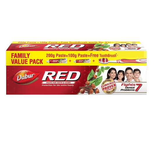 Dabur Red Toothpaste Family Pack