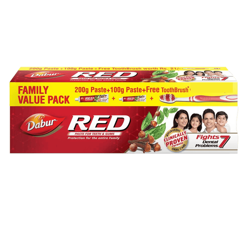 Dabur Red Toothpaste Family Pack