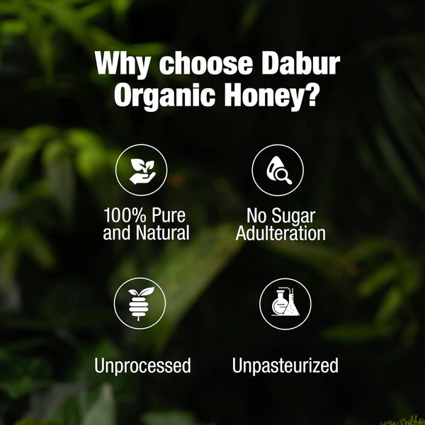 Dabur Organic Honey Clip Jar
