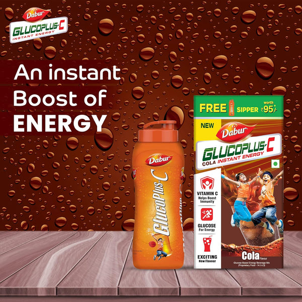 Dabur GlucoPlus-C Cola (Free Sipper)
