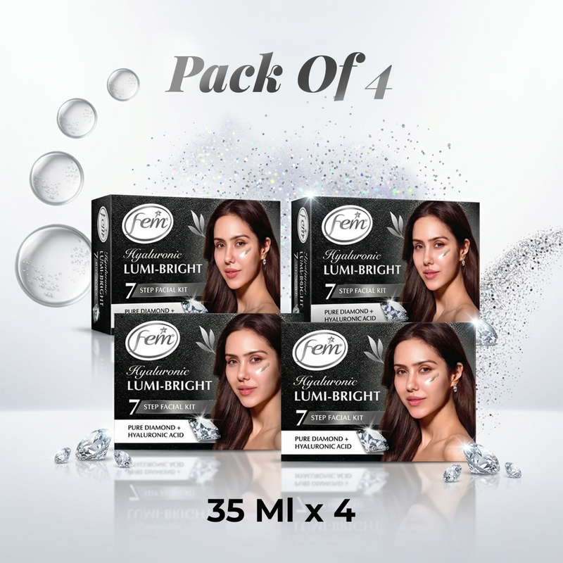 FEM Hyaluronic Lumi-Bright Facial Kit