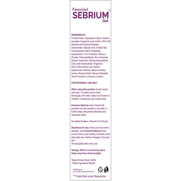 Femcinol Sebrium Gel