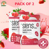 Siens By Dabur Hair, Skin & Nails (3 in 1 Gummies) | Brightens Skin, Control Hairfall, Strengthens Hair & Nails