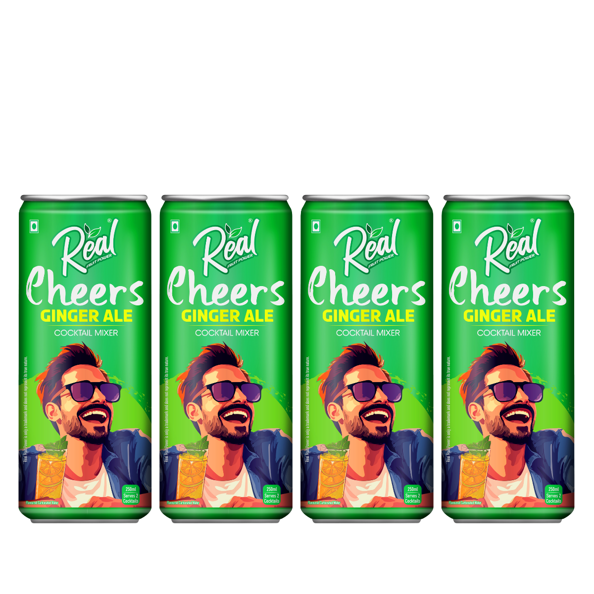 Réal Cheers Ginger Ale 250ml