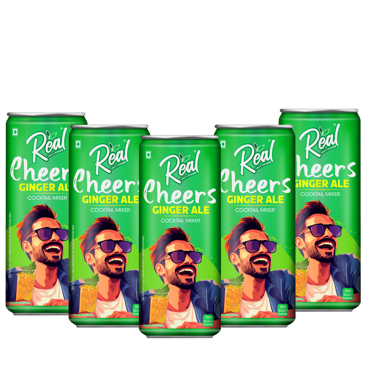 Réal Cheers Ginger Ale 250ml