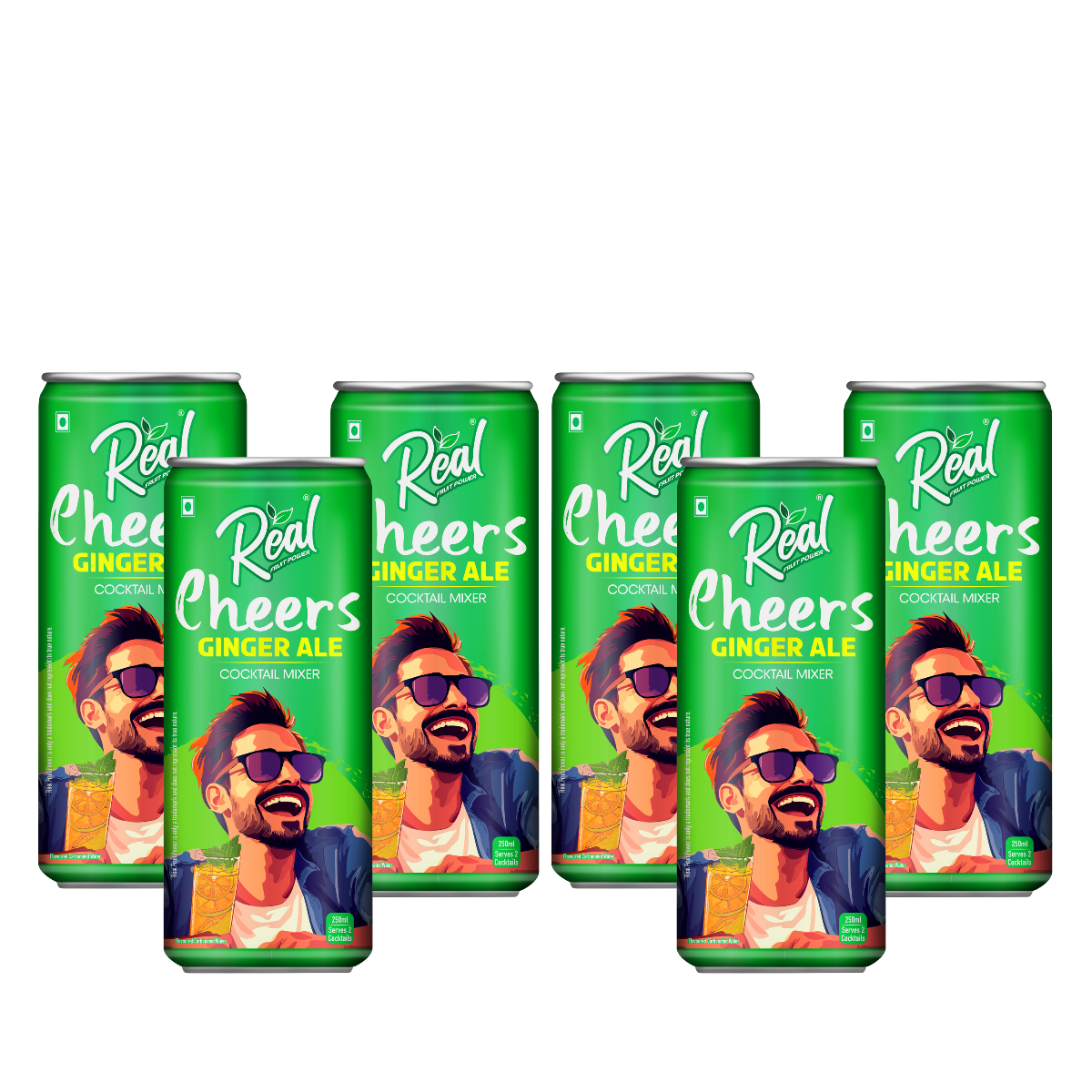 Réal Cheers Ginger Ale 250ml