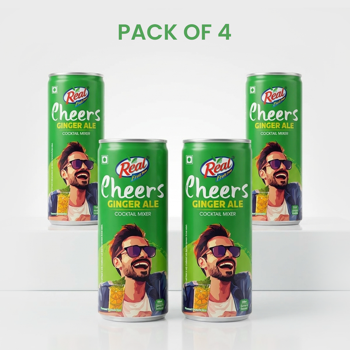 Real Cheers Ginger Ale 250ml