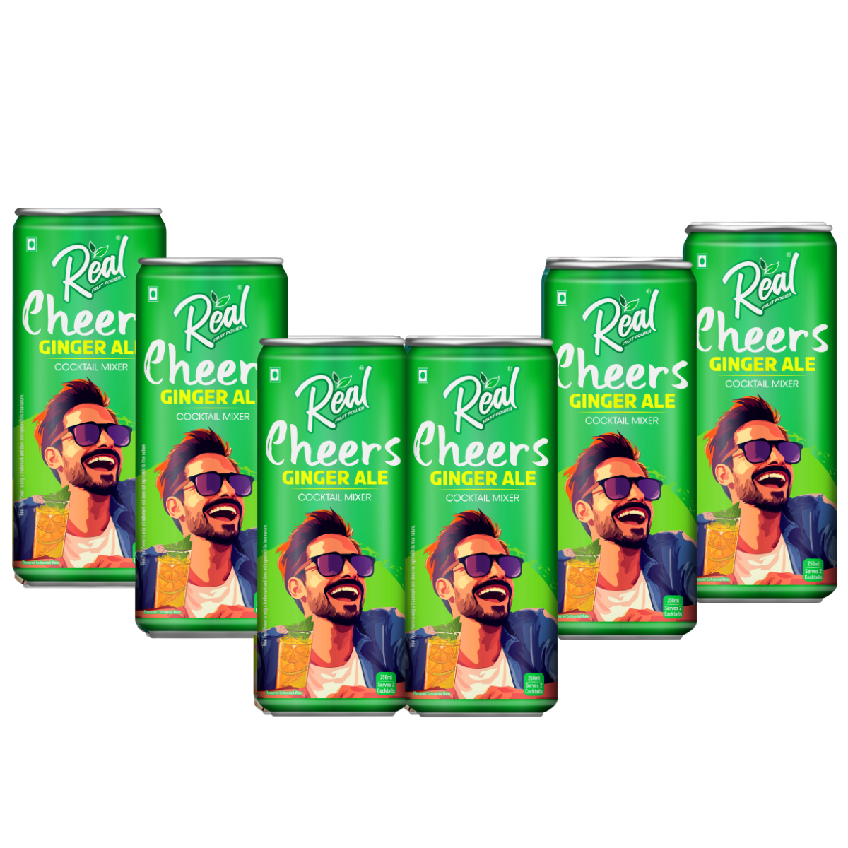 Réal Cheers Ginger Ale 250ml